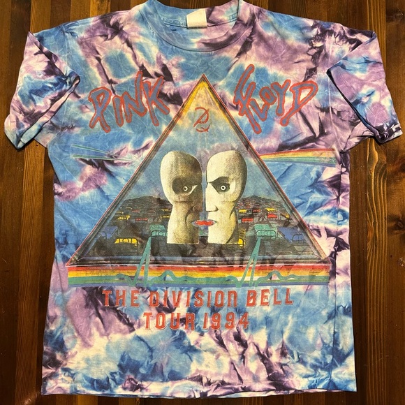 *Vintage* Pink Floyd The Division Bell Tour 1994 band tee